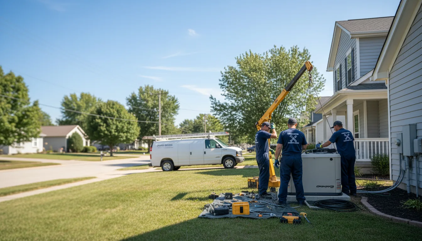 Generator Installation in Cimarron, KS near me